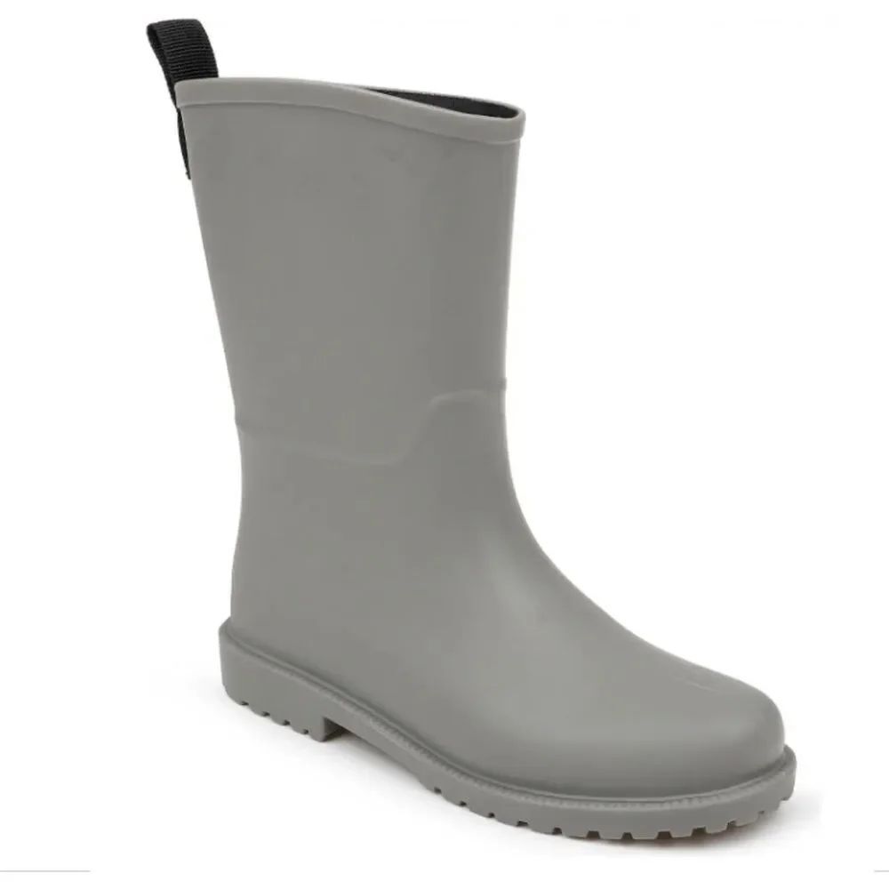 NEW Splendid Priscilla charcoal waterproof rubber sole rain boots 10